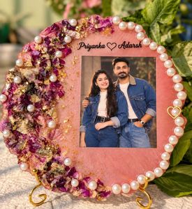 Custom  Resin pooja thali and photo frame