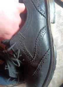 Classic Black Brogues, size 4(37)150