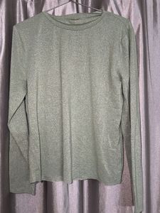 Sparkly Long Sleeve Top