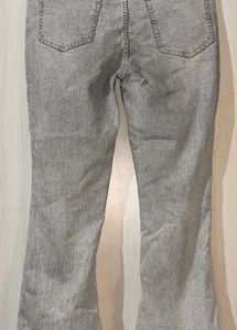 Light Wash High Waist Flare Jeans