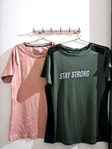 Workout T-shirts for Women (Pack of 2)