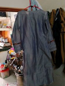 grey kurti