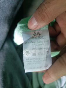 Jean Paul Mint Green Button-Down Shirt