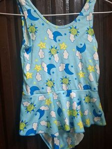 2-4 Year Girls Swimming Costume