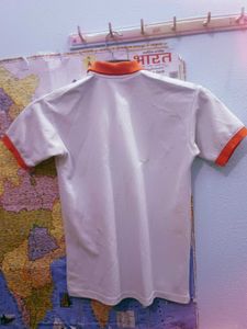 Stylish White Polo T-Shirt