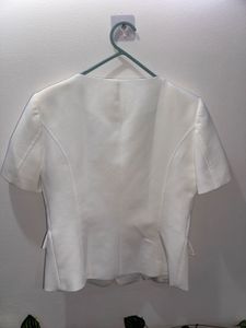 Elegant White Blazer type top