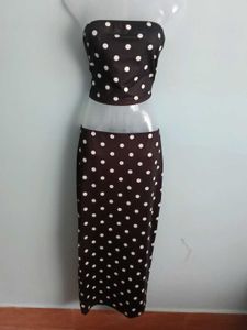 Polka Dot Two-Piece Set