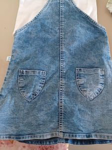 Combo Of Cord Set And Denim Dress With T Shirt