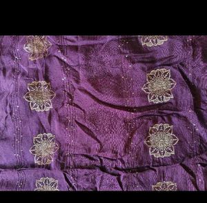 Stunning Yellow &amp; Purple Lehenga Set