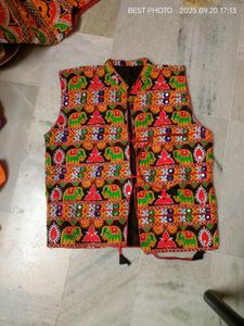 Embroidered Ethnic Waistcoat