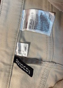 H&amp;m Beige  Twill Trousers