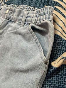 Light Wash Cargo Jeans