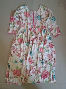 Floral Print Kurta Set