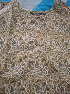 Stylish Printed Cotton Kurta