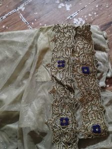 Embroidered Silk Saree