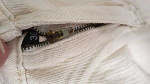 beige Wide Leg Jeans