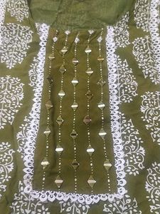 Stylish Olive Green suit set