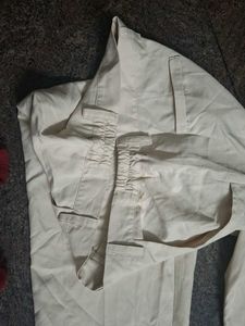 Casual Beige Trousers