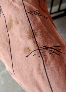 Casual Pink Striped Pinafore Dress
