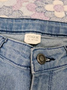 Boys' Light Wash Skinny Jeans 13-14y