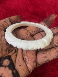 Ethnic Hand Carved Bangles Set