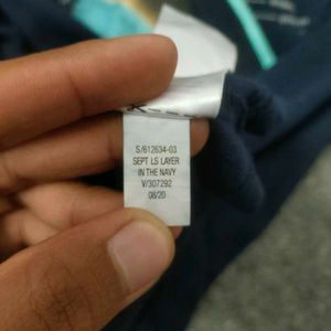 Old Navy Long Sleeve Moon Graphic Tee