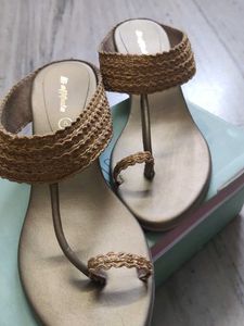 Elegant Gold Flats