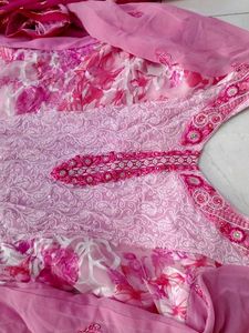 Beautiful Pink Ethnic Kurta Set