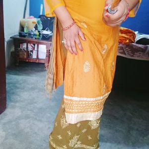 sharara set with dupatta