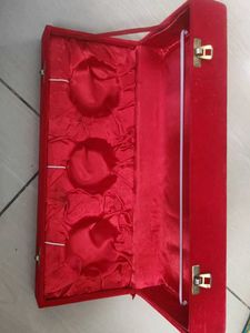 Red Velvet Jewellery Box