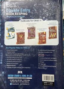 Double Entry Book Keeping Class XI