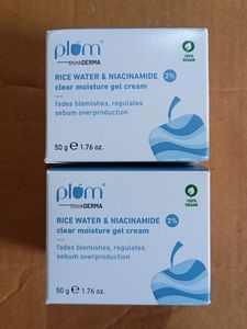 Plum Rice Water & 2% Niacinamide Gel Cream