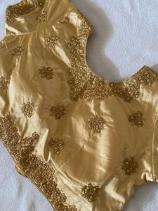 Golden Embellished Blouse