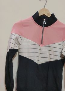 Black ⚫&amp; Pink 💕Sweatshirt For Baby Girl 1