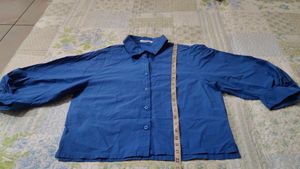 Classic Blue Button-Down Shirt