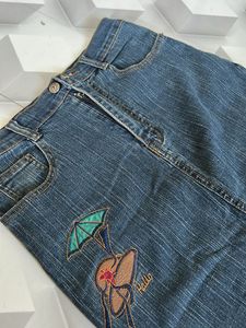 Denim Long Skirt 💙 (fixed)