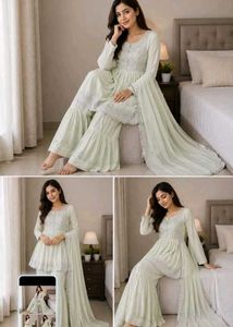 Beautiful Kurta Set with Palazzo Pants