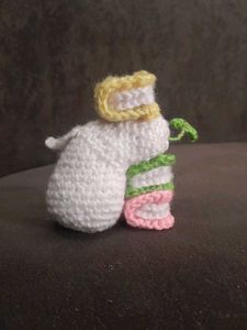 Handmade Crochet Duck Plush Toy