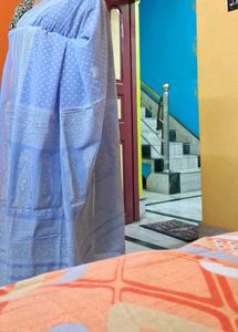 Beautiful Light Blue Saree