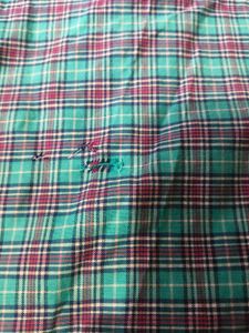 US polo blue checked shirt