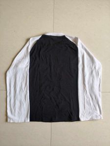 *FREE DELIVERY*Black &amp; White Raglan Gothic T shirt