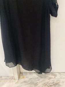 Chic Embellished Black Top