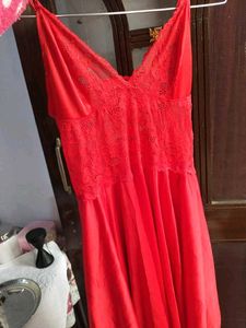 Red Lace nightdress
