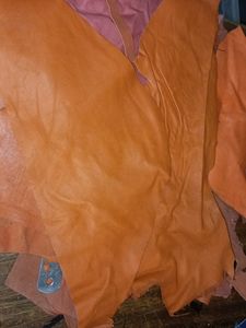 Trendy Colour Genuine Leather