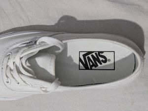 White Vans Sneakers