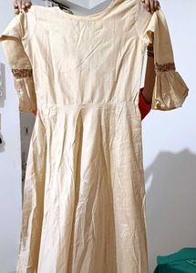 🆕️ Classy Ethnic Full Flared Embroidered Gown