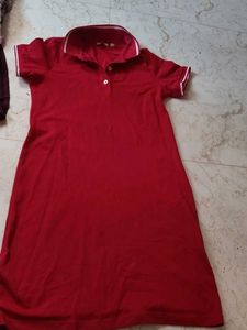 Red Polo Dress