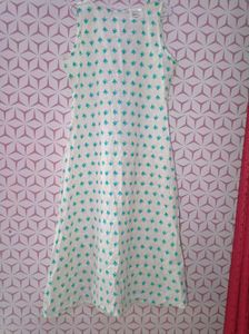 Desigual White Teal Print cotton shrug