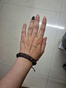 y2k Braided Leather Bracelet