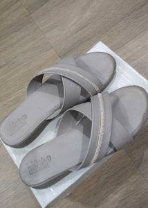 Stylish Embellished Flat Sandals